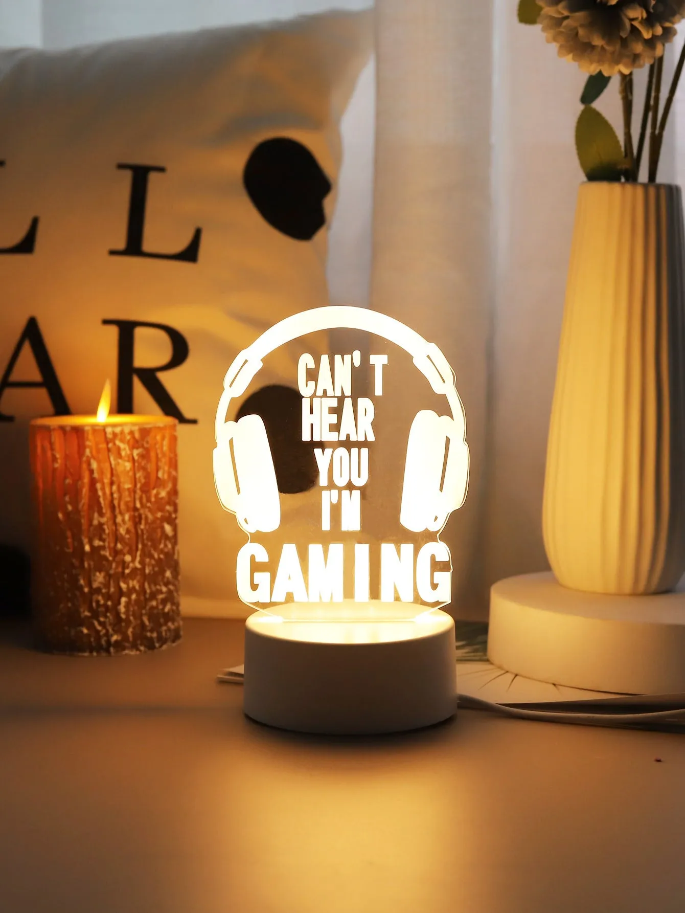 1pc 7 Color 3D Night Light