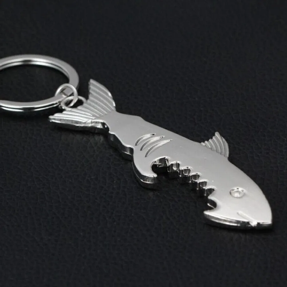 Amazing Creative Shark Bottle Opener Keychain