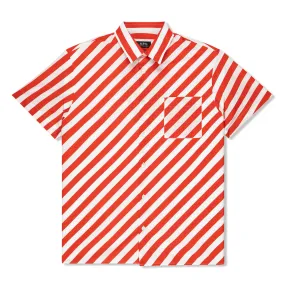 A.P.C. Riley Short Sleeve Shirt (Rouge)