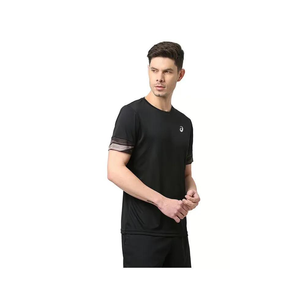 ASICS Men's Print Panel Top (Performance Black)