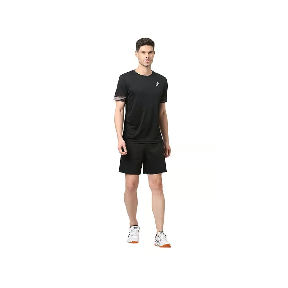 ASICS Men's Print Panel Top (Performance Black)