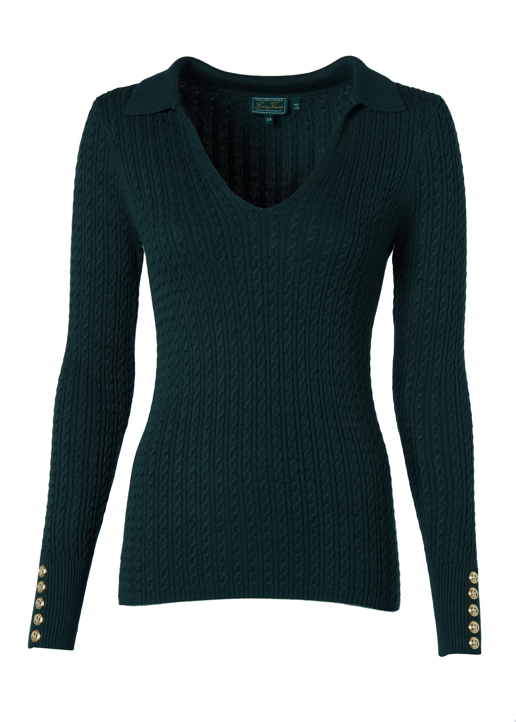 Ava Knit (Deep Emerald)