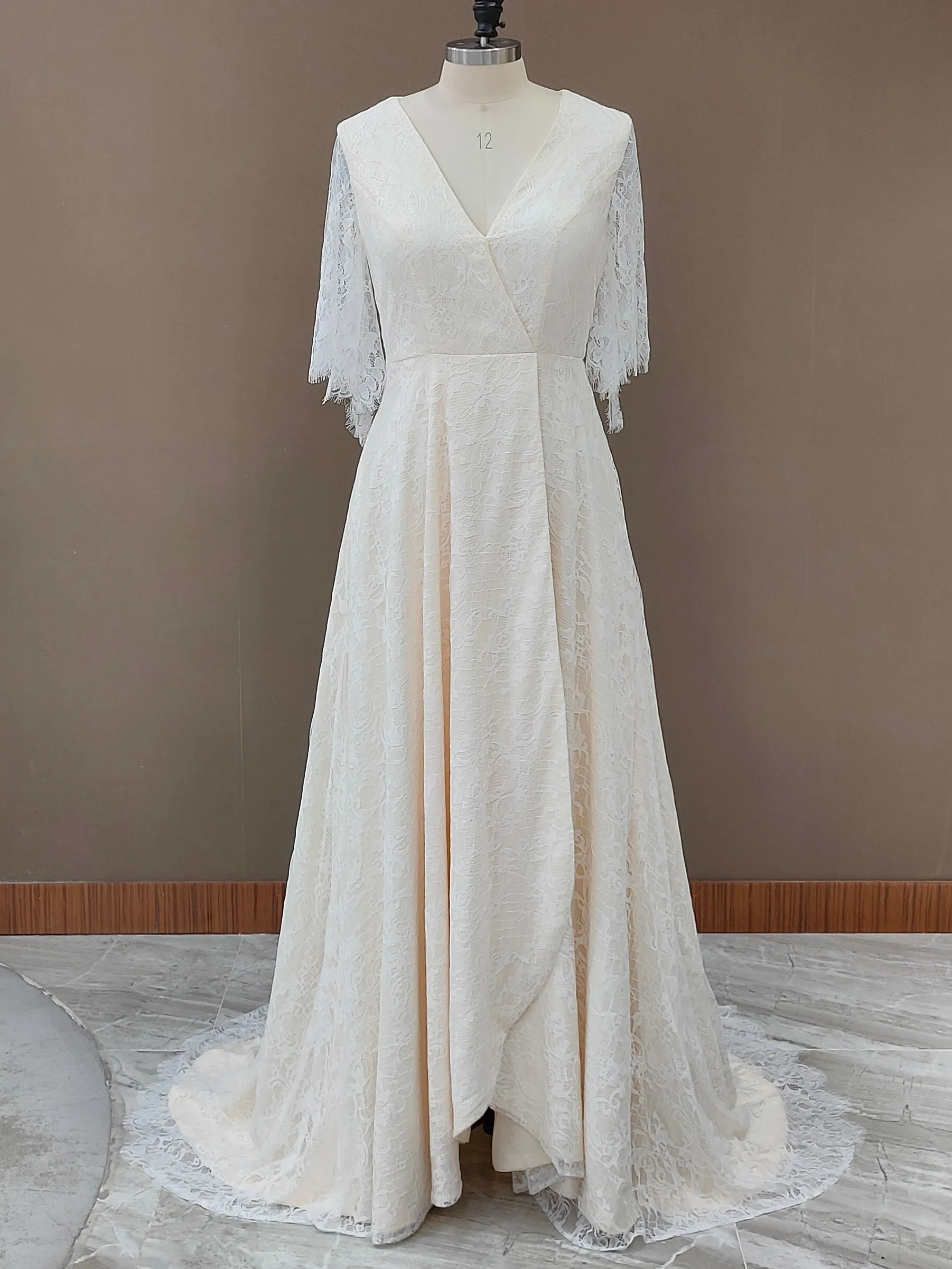 Batwing Mystery Bridal Dress