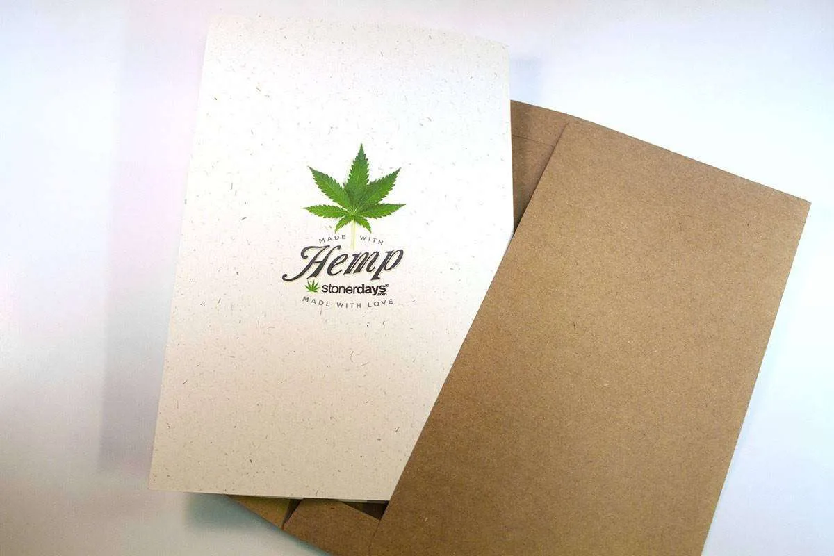 BEST BUDS HEMP GREETING CARD