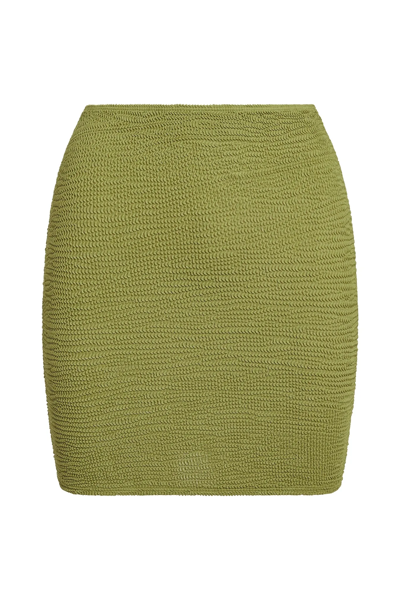 Cayman Skirt - Vivid Moss Crinkle