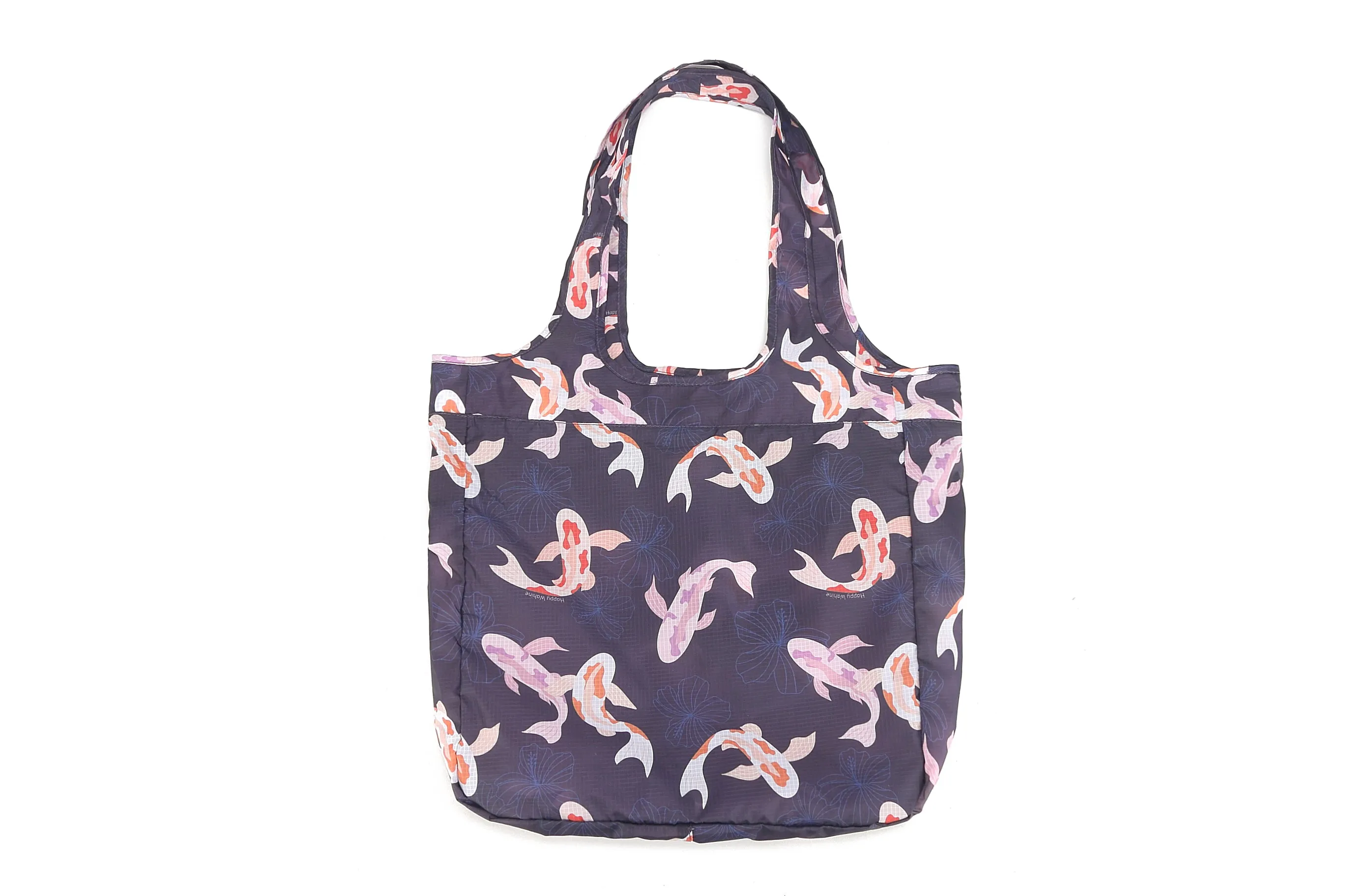 Foldable Bag Jacqueline Koi Navy