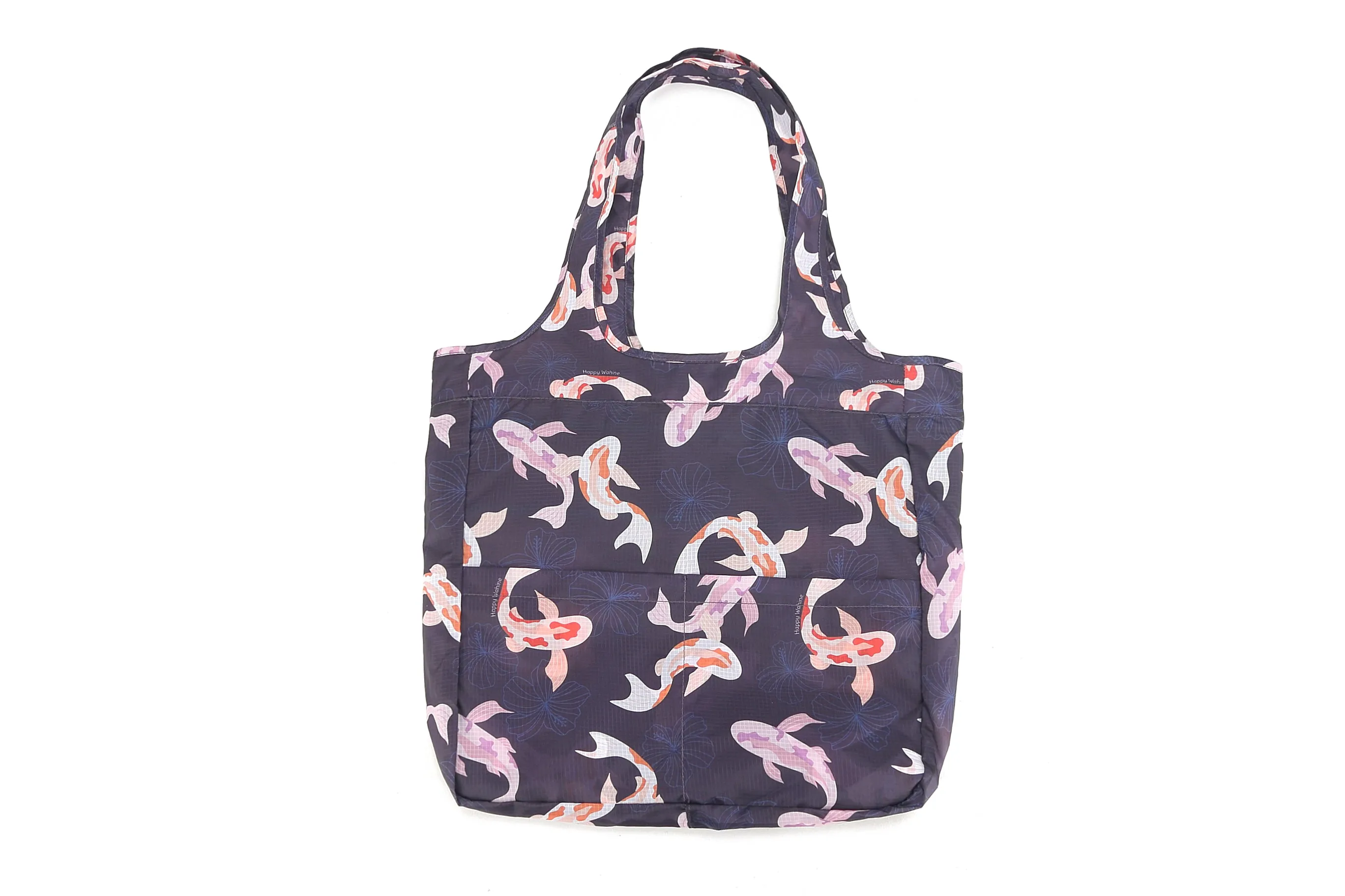 Foldable Bag Jacqueline Koi Navy