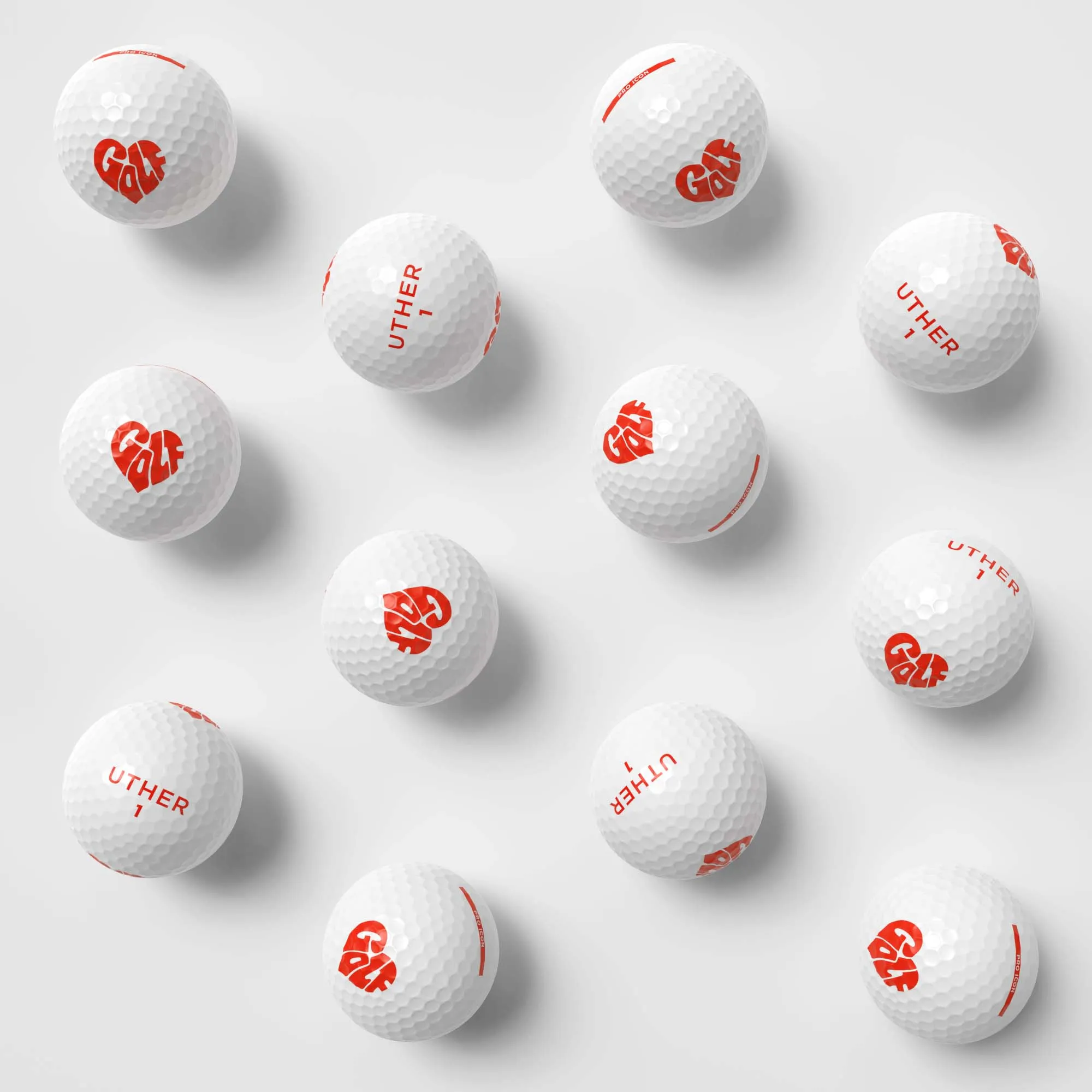 Golf Love | PRO ICON Golf Balls