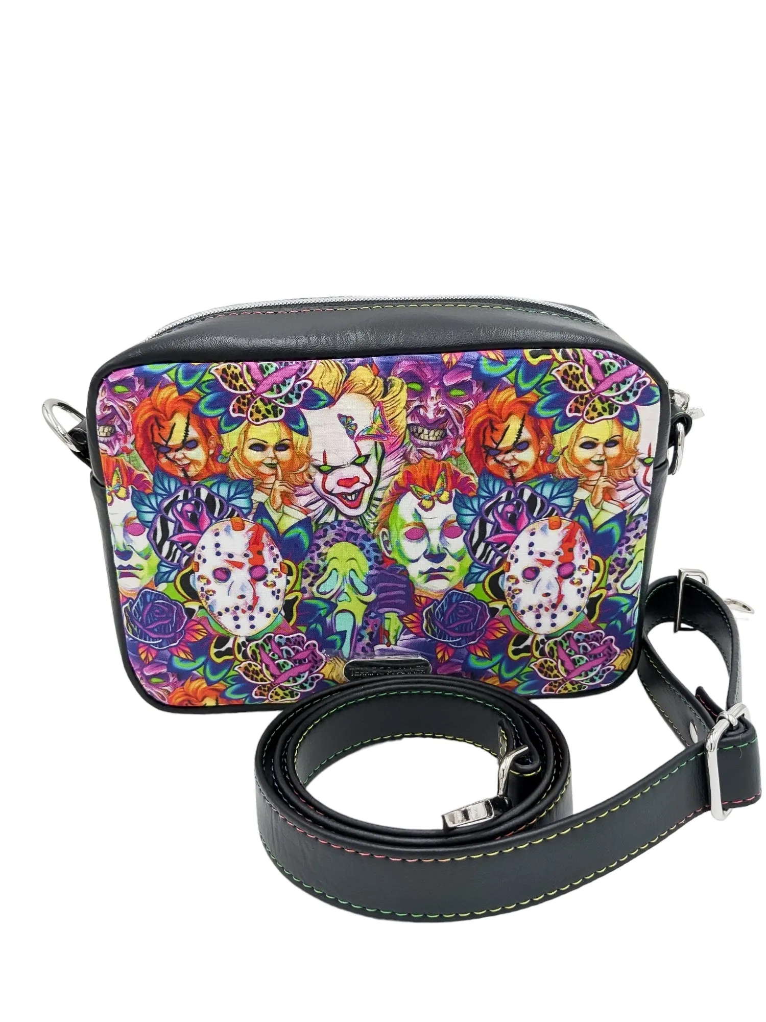 Neon Horror Boxy Crossbody Bag