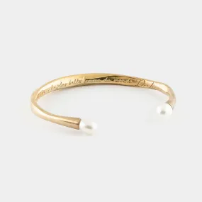 Noah Cuff in 14k Solid Gold