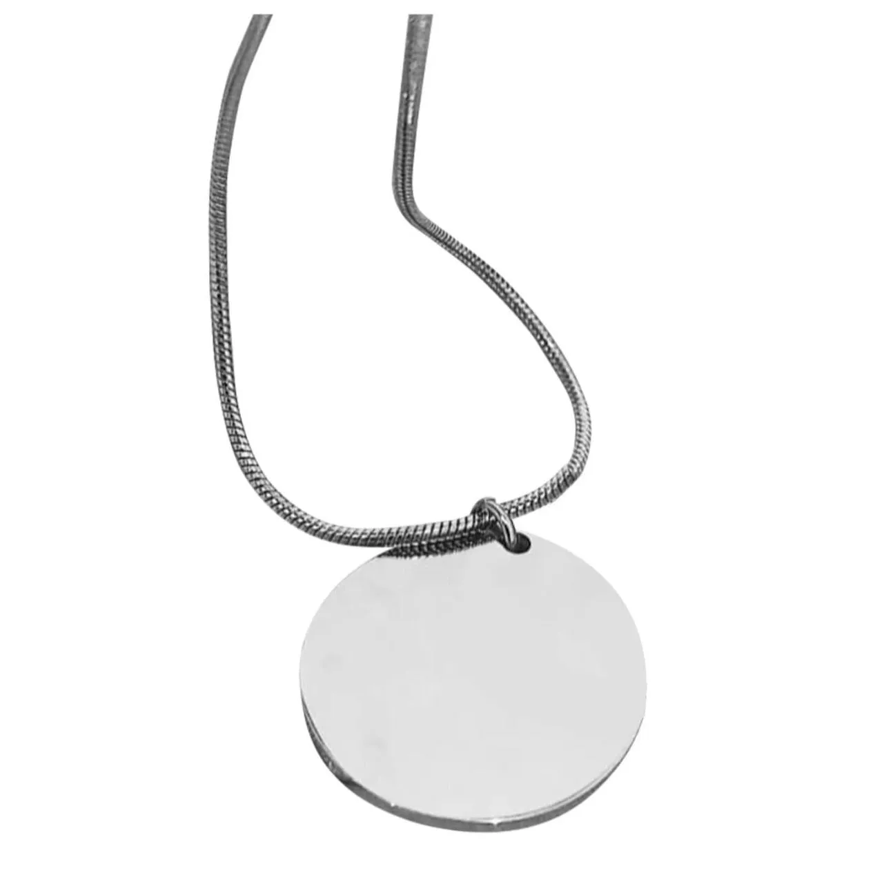 Personalized Disk Necklace