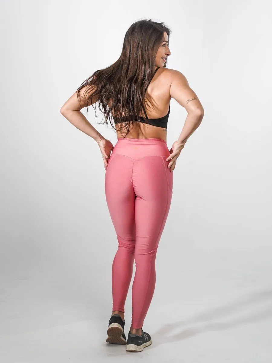 Pocket Leggings | BUBBLEGUM by Obsession Shapewear