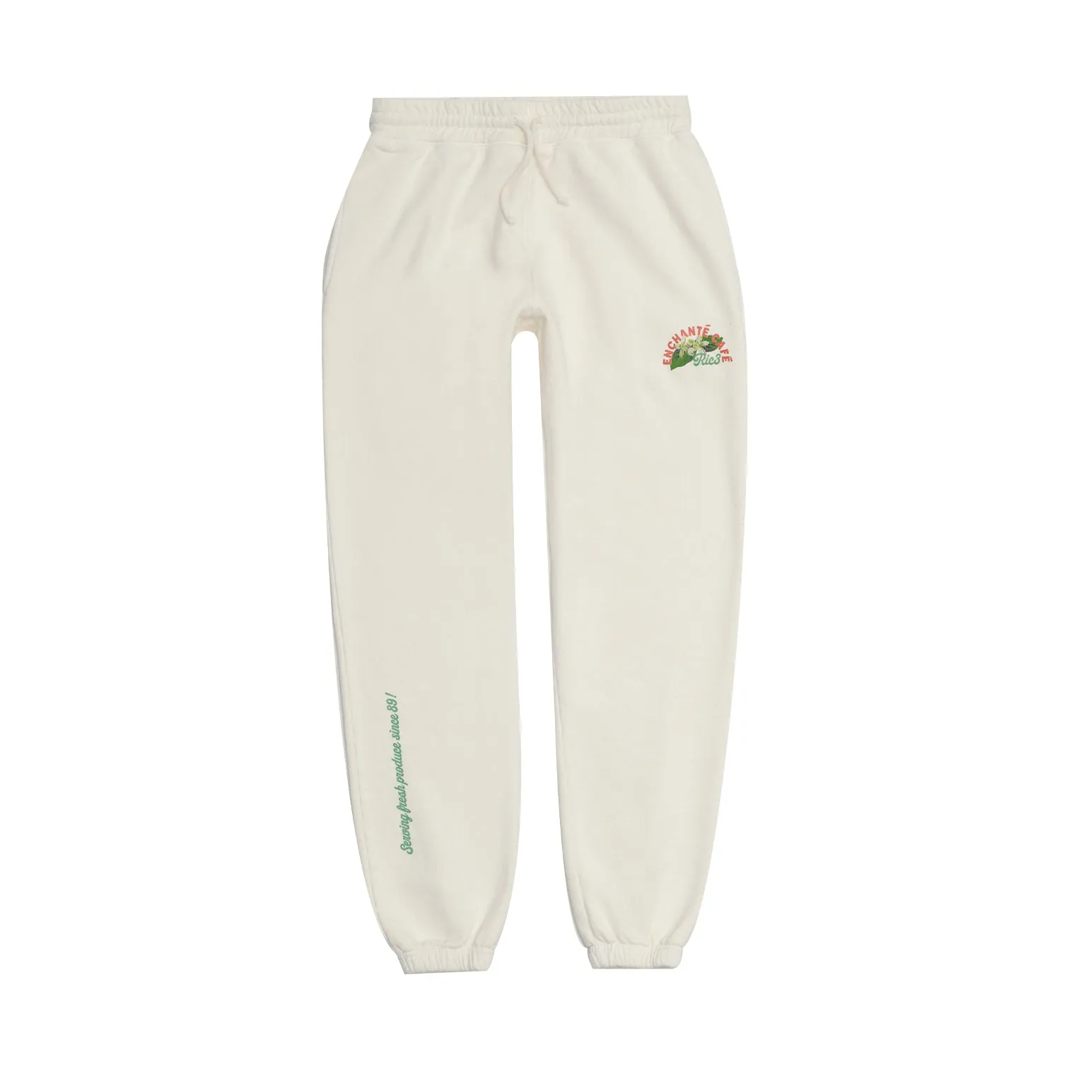 RIC3 Enchante Flower Sweatpants Creme