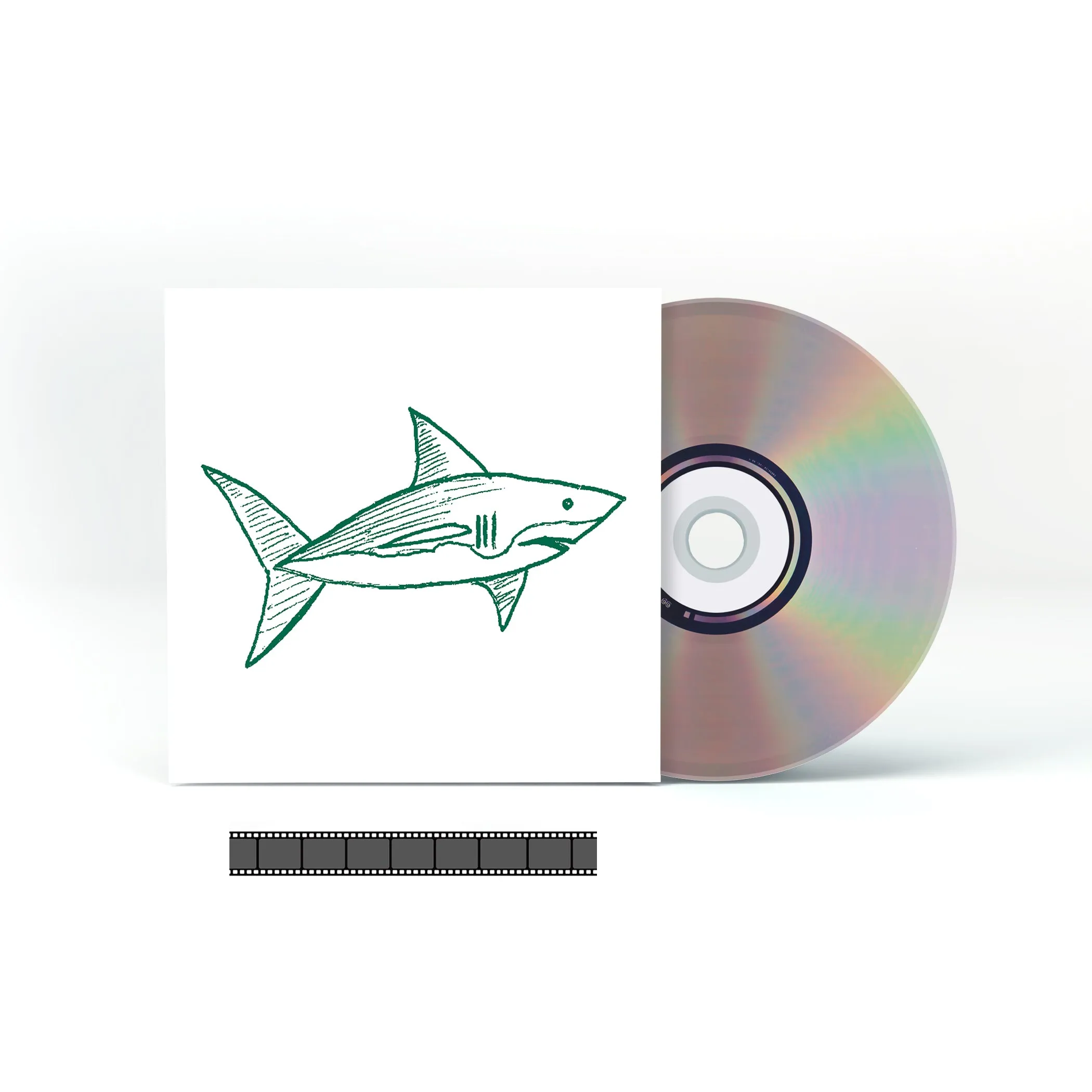 Shoals – Limited Edition hand stamped CD   16mm film snippet (Shark Version)