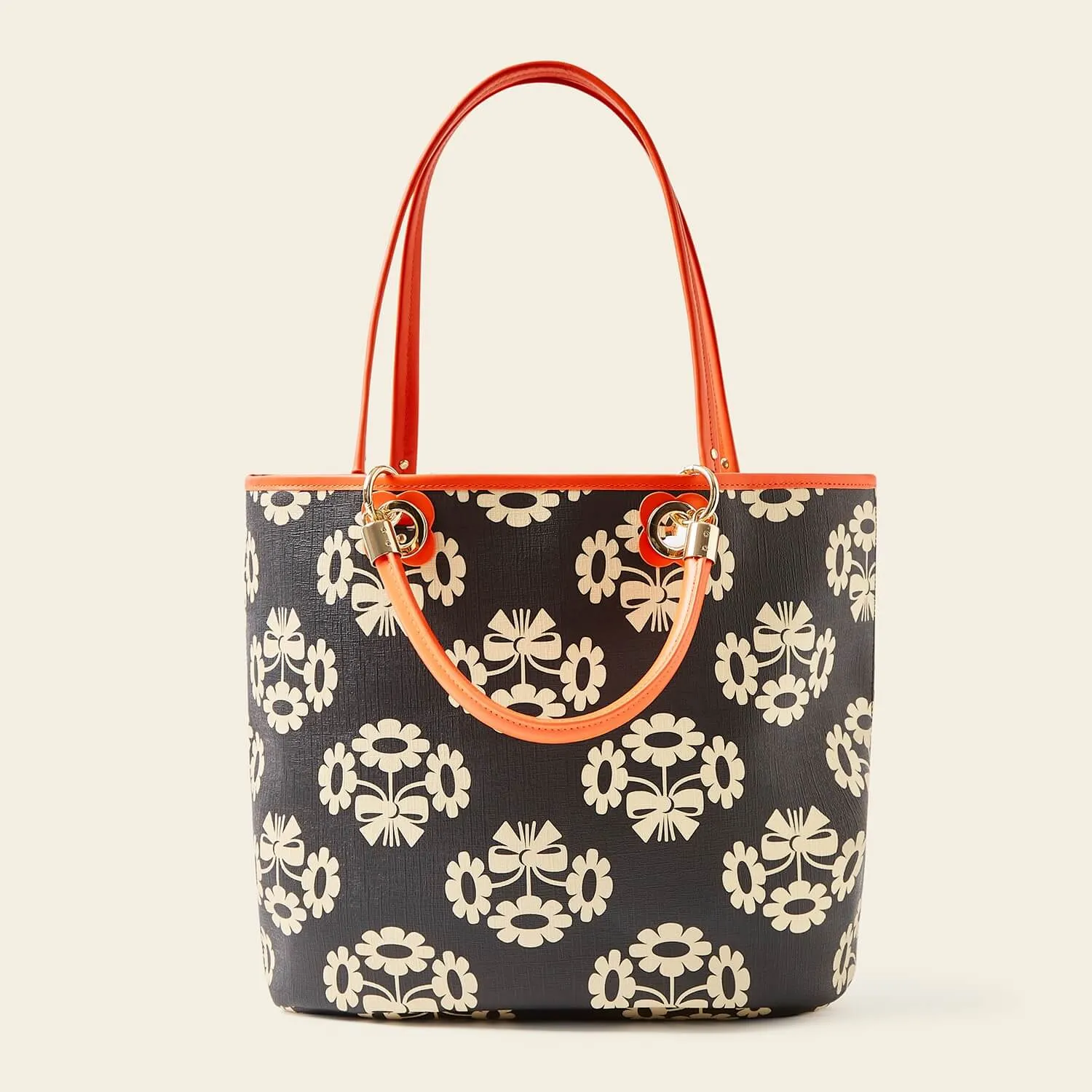 Smile Tote - Posey Flower Midnight