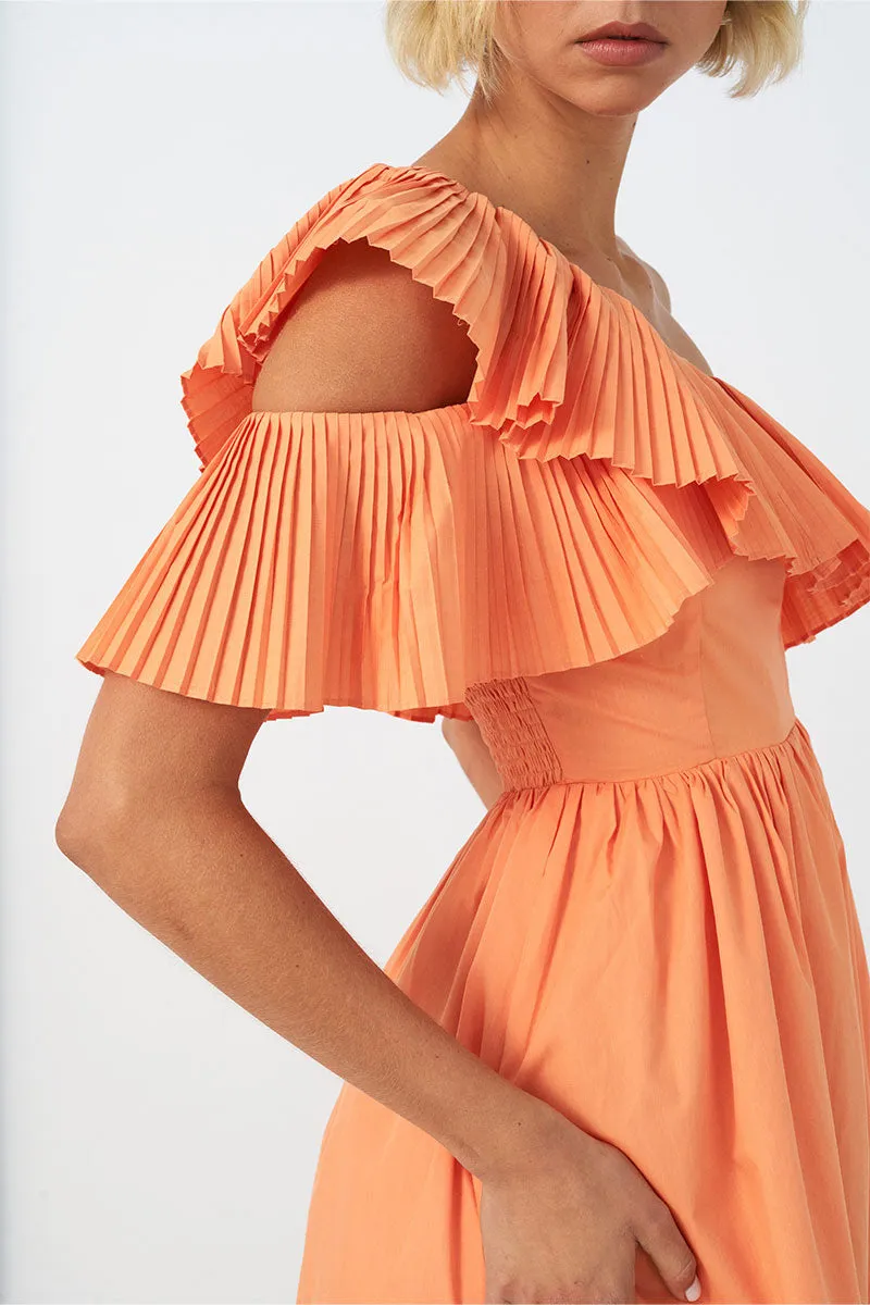 Sovere - Bliss Mini Dress in Soft Orange