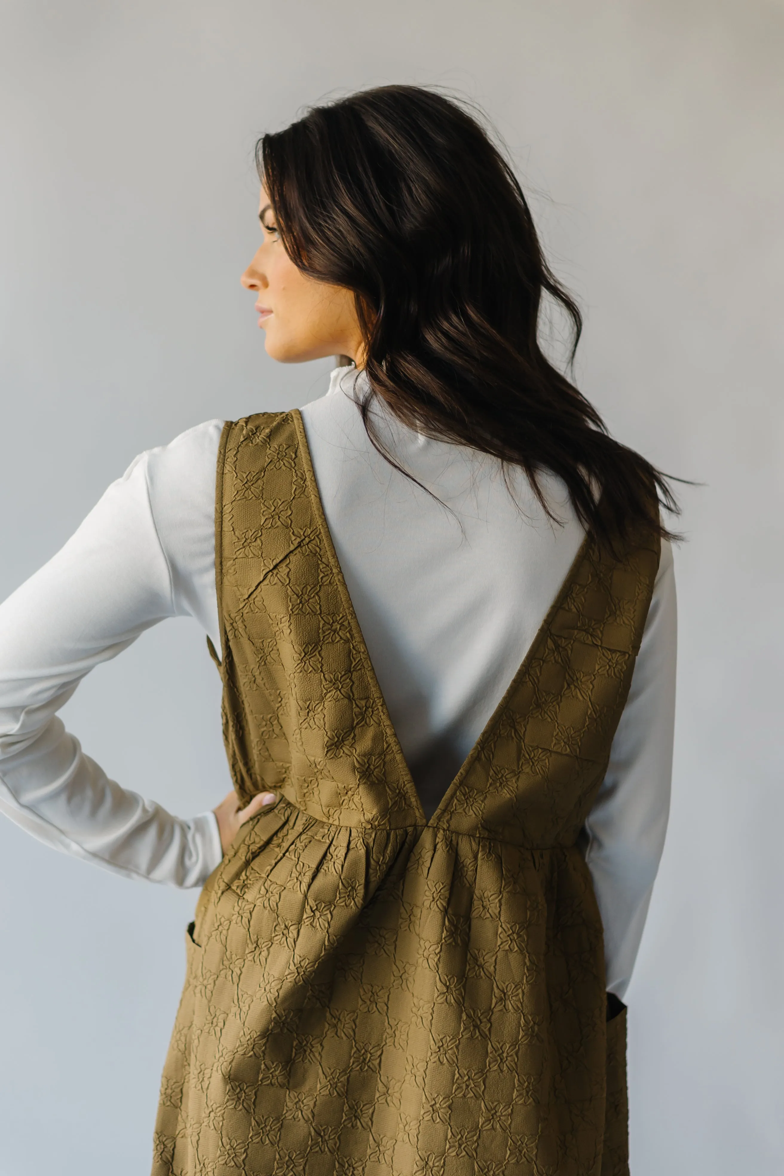 The Bratcher Jumper in Moss