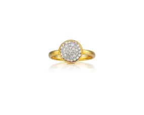 VP Round Diamond Ring | Gold